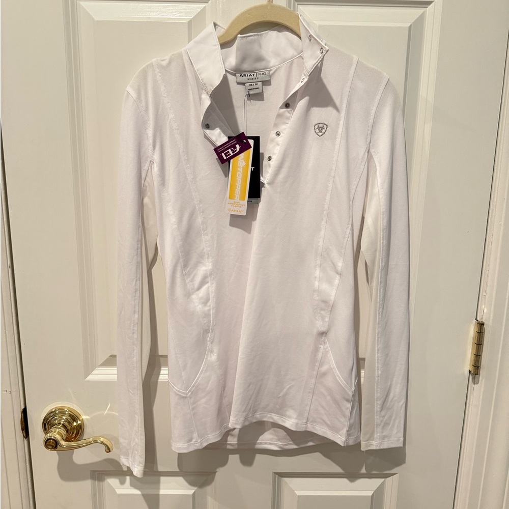 NWT XS Ariat Sunstopper Pro Show Shirt
